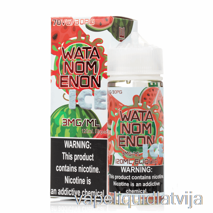 Ledus Watanomenon - Nomenon E-šķidrumi - 120ml 0mg Vape šķidrums